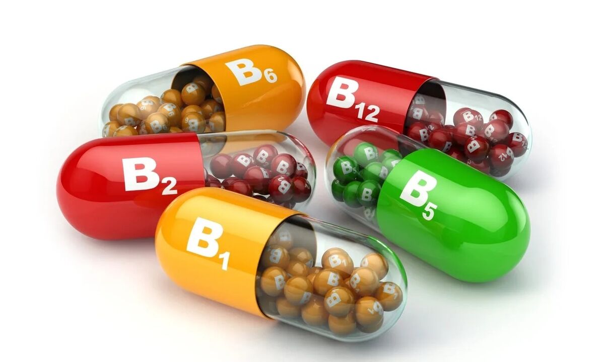 B Vitaminai kardiformoje