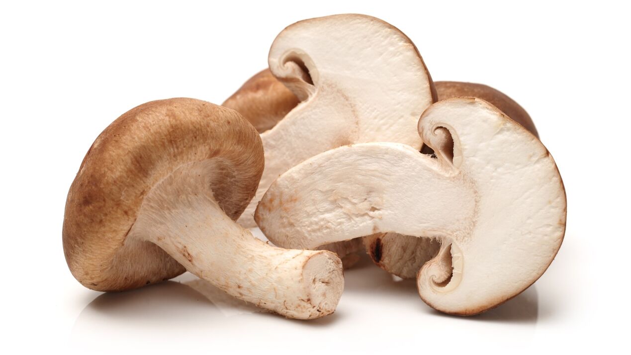 „Shiitake“ grybai kardiforminėse kapsulėse